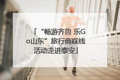 “畅游齐鲁 乐Go山东”旅行商踩线活动走进泰安