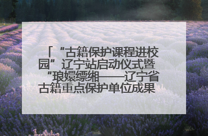 “古籍保护课程进校园”辽宁站启动仪式暨“琅嬛缥缃——辽宁省古籍重点保护单位成果展”在辽宁大学举行