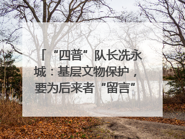 “四普”队长冼永城：基层文物保护，要为后来者“留言”｜文化中国行·我在广东找文物