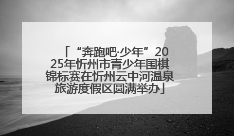 “奔跑吧·少年”2025年忻州市青少年围棋锦标赛在忻州云中河温泉旅游度假区圆满举办