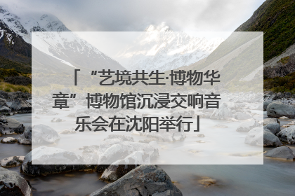 “艺境共生·博物华章”博物馆沉浸交响音乐会在沈阳举行