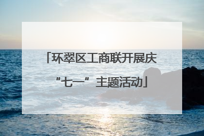 环翠区工商联开展庆“七一”主题活动