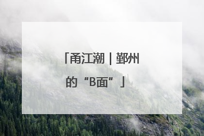 甬江潮｜鄞州的“B面”