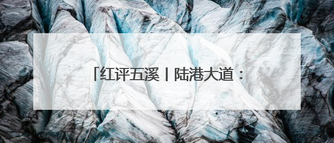 红评五溪丨陆港大道：以基建升级之笔，书鹤中一体化理念革新之章