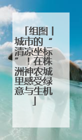 组图丨城市的“清凉坐标”！在株洲神农城里感受绿意与生机