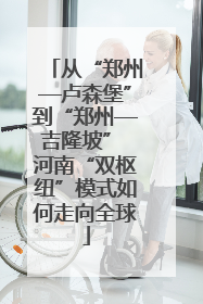 从“郑州—卢森堡”到“郑州—吉隆坡” 河南“双枢纽”模式如何走向全球