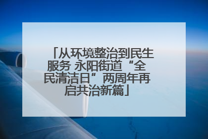 从环境整治到民生服务 永阳街道“全民清洁日”两周年再启共治新篇