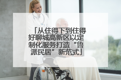 从住得下到住得好聊城高新区以定制化服务打造“鲁派民居”新范式