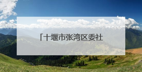 十堰市张湾区委社会工作部为社区工作者“送清凉”