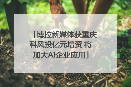 博拉新媒体获重庆科风投亿元增资 将加大AI企业应用