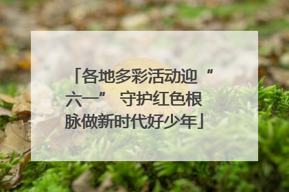 各地多彩活动迎“六一” 守护红色根脉做新时代好少年