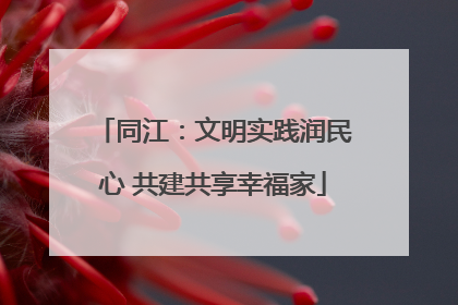 同江：文明实践润民心 共建共享幸福家