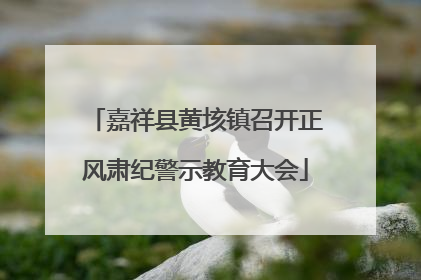 嘉祥县黄垓镇召开正风肃纪警示教育大会