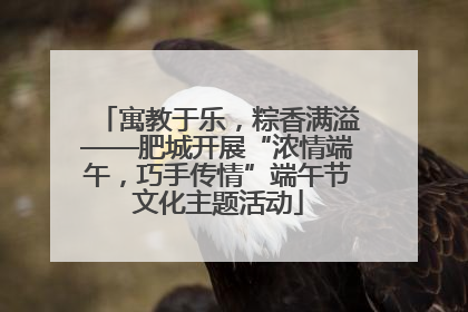 寓教于乐，粽香满溢——肥城开展“浓情端午，巧手传情”端午节文化主题活动