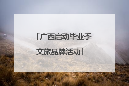 广西启动毕业季文旅品牌活动