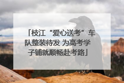 枝江“爱心送考”车队整装待发 为高考学子铺就顺畅赴考路