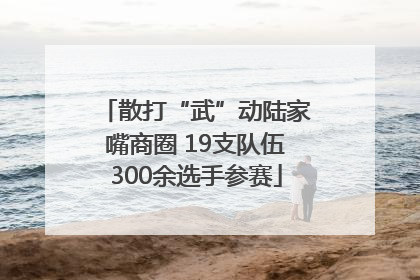 散打“武”动陆家嘴商圈 19支队伍300余选手参赛