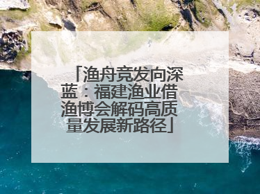 渔舟竞发向深蓝：福建渔业借渔博会解码高质量发展新路径