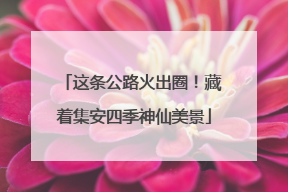 这条公路火出圈！藏着集安四季神仙美景