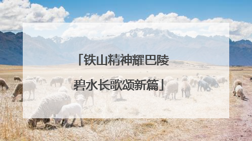铁山精神耀巴陵 碧水长歌颂新篇