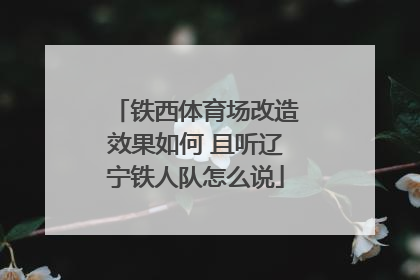 铁西体育场改造效果如何 且听辽宁铁人队怎么说