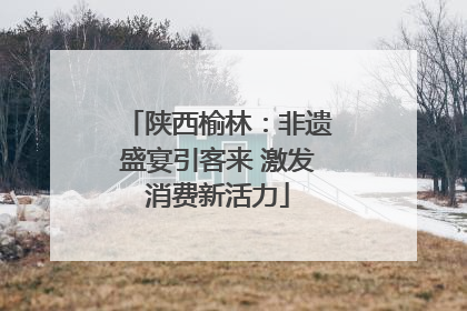 陕西榆林：非遗盛宴引客来 激发消费新活力