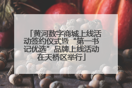 黄河数字商城上线活动签约仪式暨“第一书记优选”品牌上线活动在天桥区举行