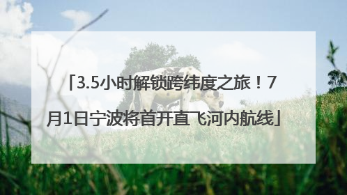 3.5小时解锁跨纬度之旅！7月1日宁波将首开直飞河内航线